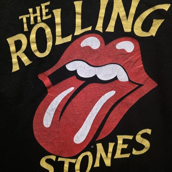 Rolling Stones Black T-Shirt Small - Picture 2 of 6